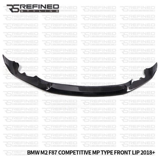 FOR BMW M2 F87 COMPETITION PACK FRONT SPLITTER LIP REAL CARBON FIBRE 2018+