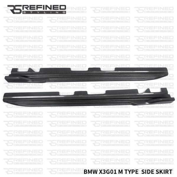 FOR BMW X3 X3M X4 X4M G01 G02 M BODY PERFORMANCE KIT SIDE SKIRT CARBON LOOK