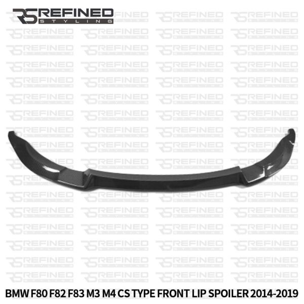 FOR BMW M3 M4 F80 F82 F83 FRONT SPLITTER LIP SKIRT CS REAL CARBON FIBRE 2014+